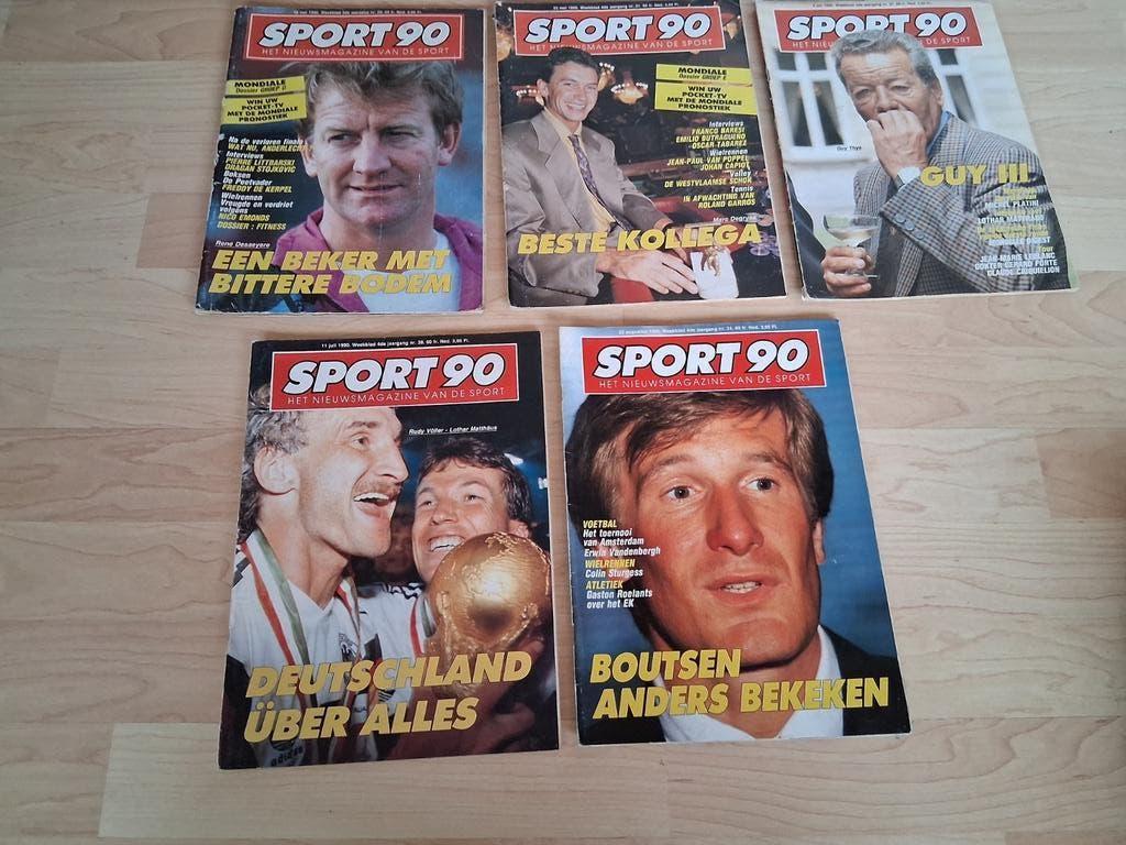 Sport 90 magazine 1990 (3 magazines), Boeken, Sportboeken, Ophalen of Verzenden, Zo goed als nieuw