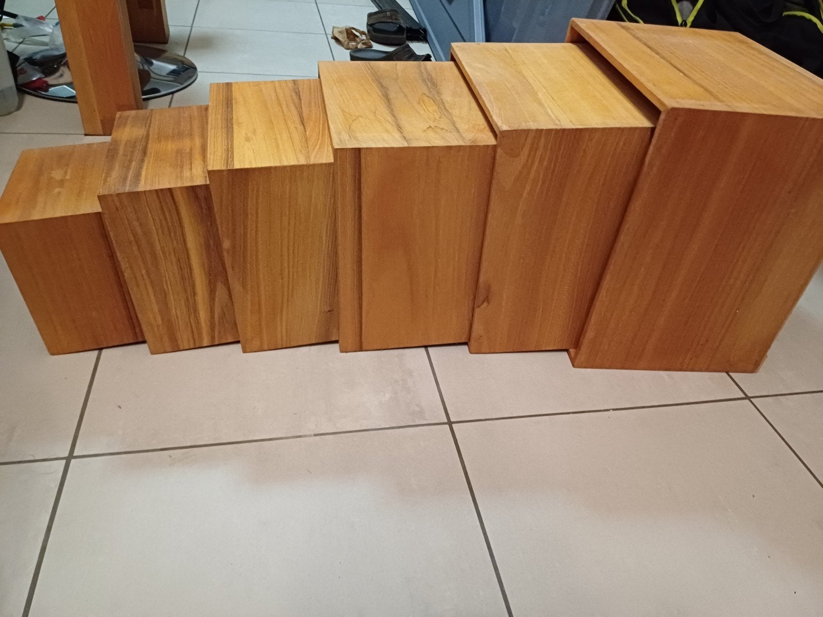 armoire murale à boîtes en bois, Enlèvement ou Envoi