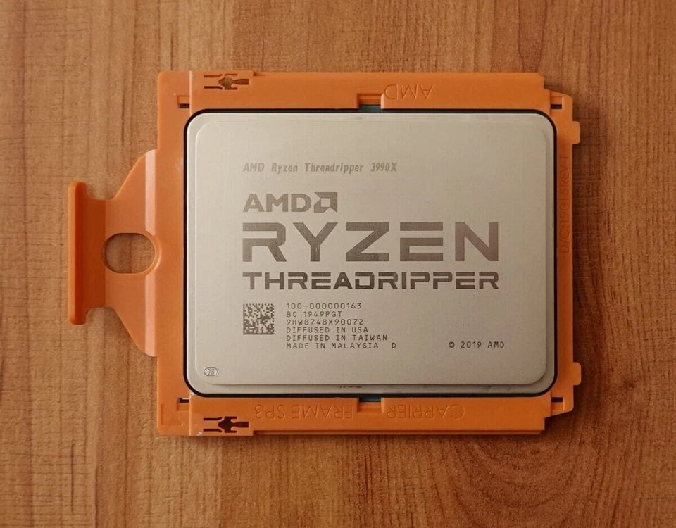 AMD Ryzen Threadripper 3990X, Computers en Software, Processors, AMD Ryzen 3990X, Gebruikt, 64-core, TRX4