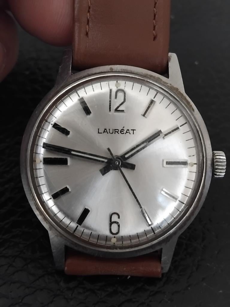 Laureat ,Vintage uurverk., Ophalen of Verzenden