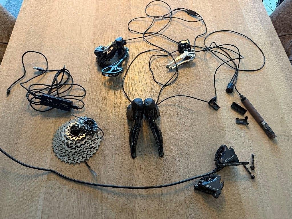 Shimano Dura-Ace mix 11 speed DI2, Gravelbike, Comme neuf, Enlèvement, Autres types