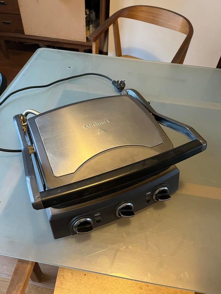 Grill cuisinart panini, Enlèvement, Plaques amovibles, Utilisé