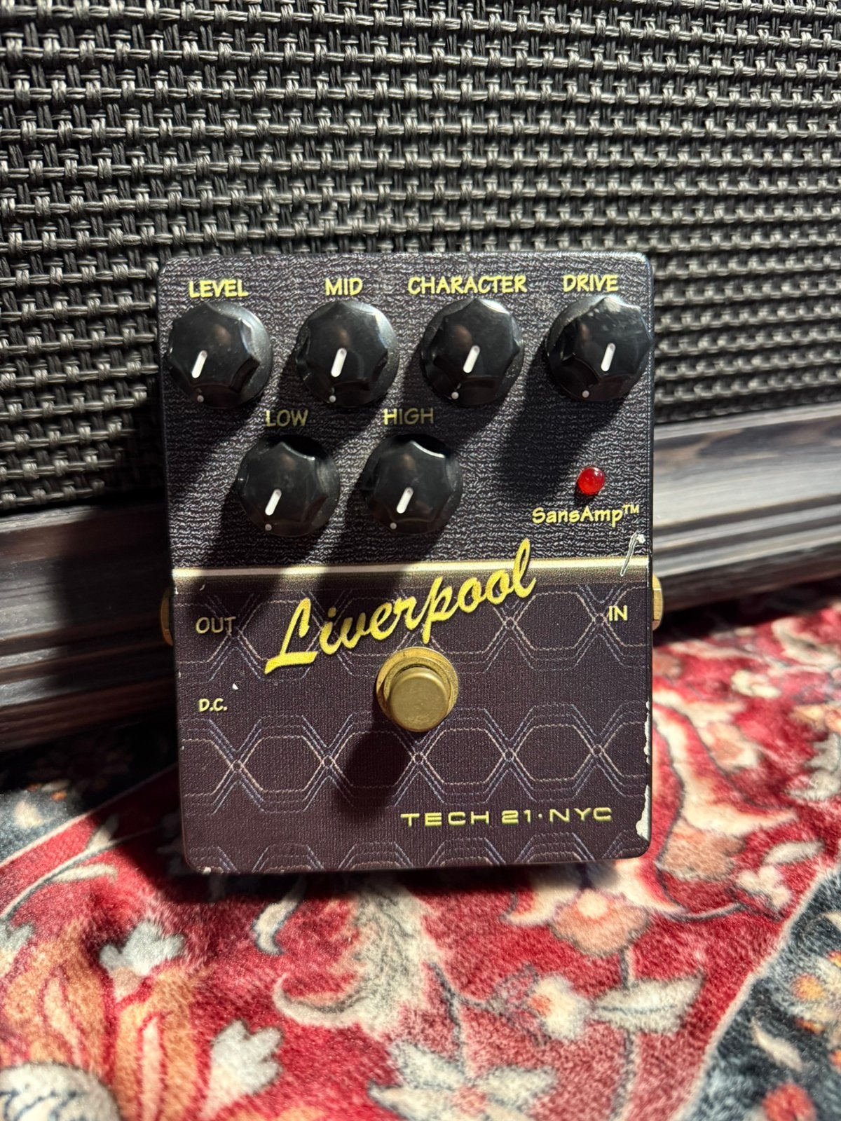Tech 21 SansAmp Liverpool V1 — Fabriqué aux États-Unis, Enlèvement ou Envoi, Utilisé, Distortion, Overdrive ou Fuzz