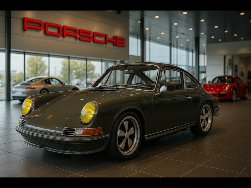 Unieke one off Singer Porsche 911 op schaal 1:12, Enlèvement ou Envoi, Comme neuf, 1:9 à 1:12, Voiture