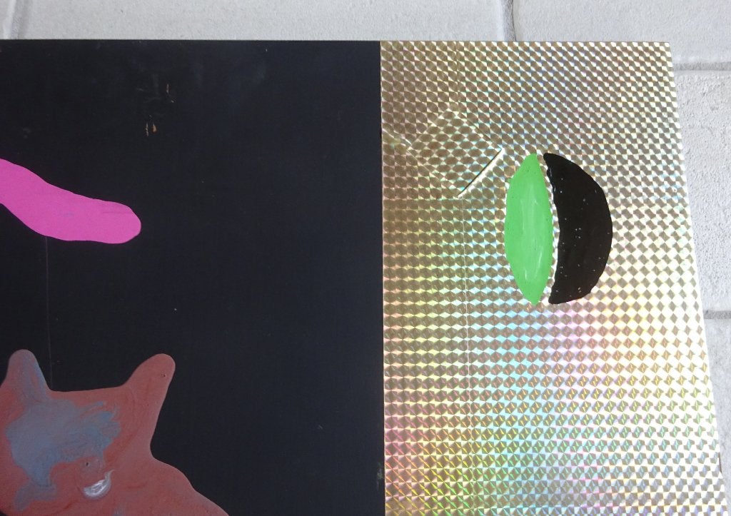 Franky DC, Franky Deconinck, 1987, valse locaties I, 60x46, Antiek en Kunst, Ophalen of Verzenden, Hout, Gesigneerd, Abstract