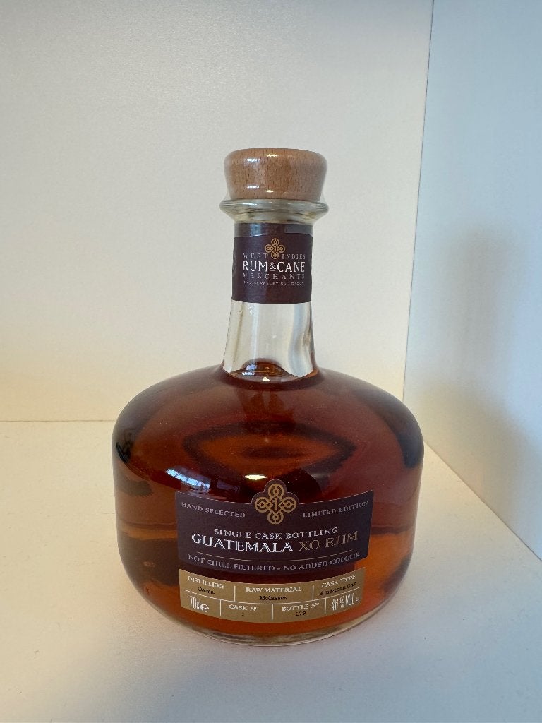 Rum & Cane Guatemala single cask (no 1) Darsa rum, Collections, Vins, Enlèvement ou Envoi, Neuf, Amérique du Sud