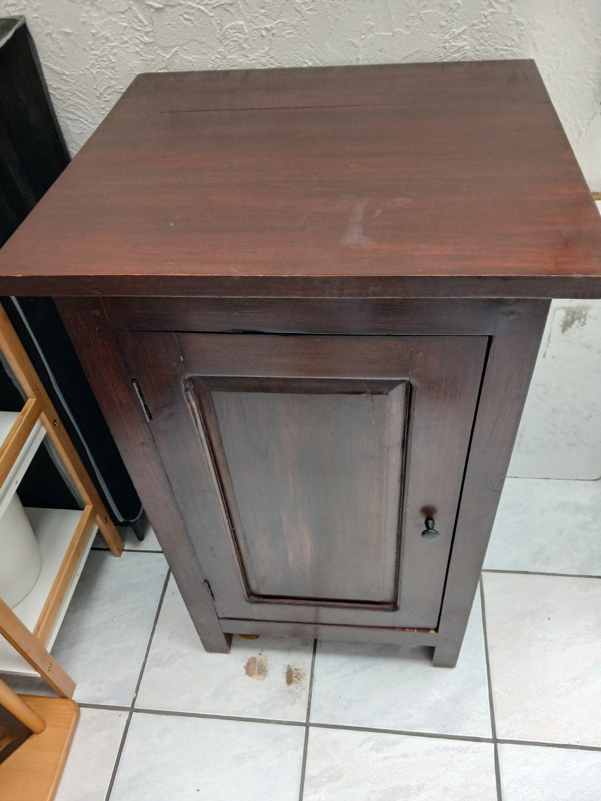 bruin kast 50x56 cm, Ophalen