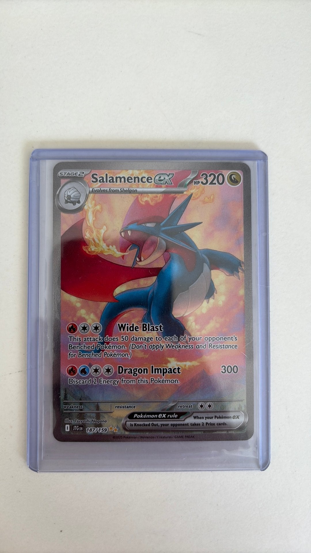 salamence ex 187, Ophalen of Verzenden, Nieuw