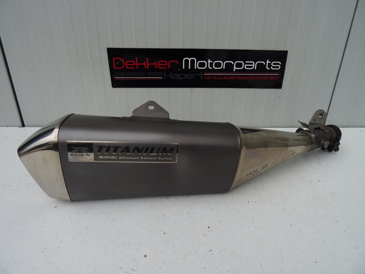 Originele Uitlaat / Demper Suzuki GSXR1000 2005-2006 K5 K6, Motoren, Onderdelen | Suzuki, Gebruikt, Ophalen of Verzenden
