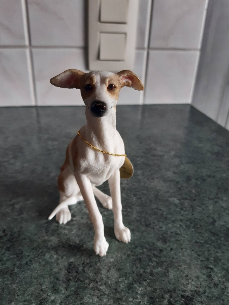 Leonardo beeldje whippet windhond, Ophalen of Verzenden, Nieuw, Dier