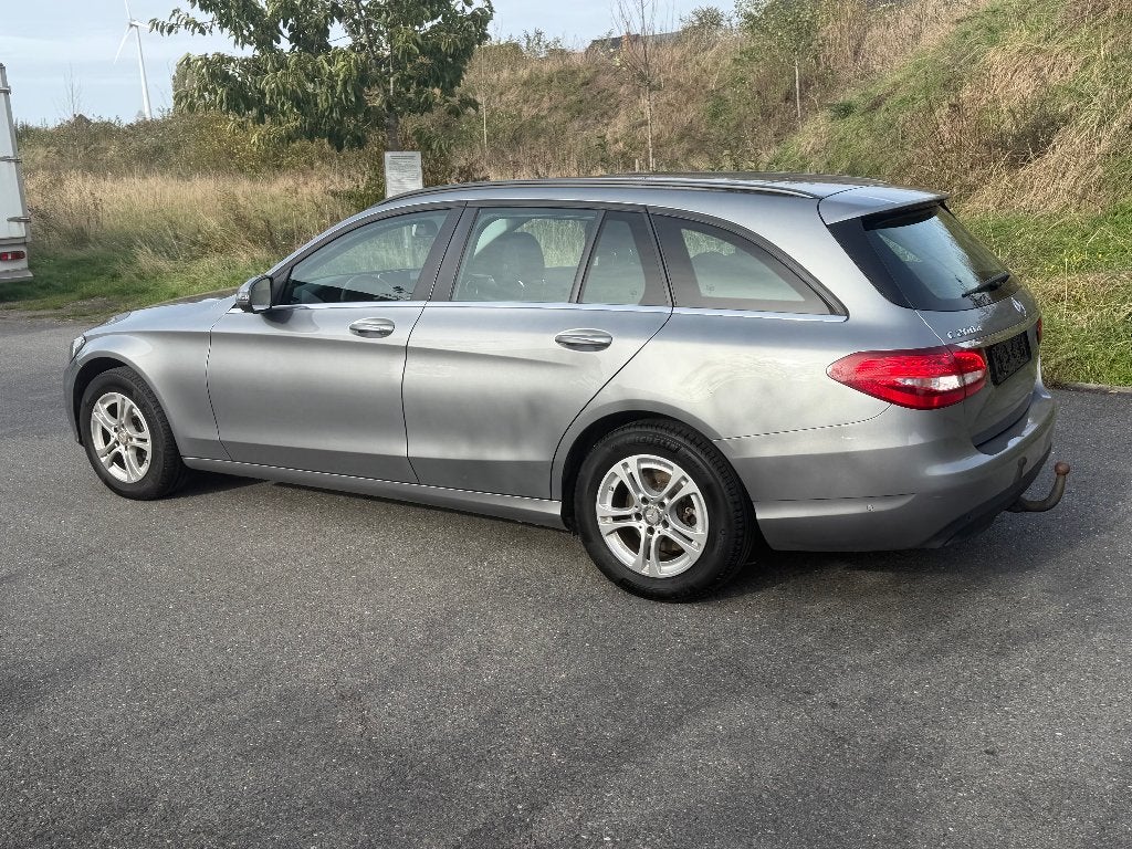 Mercedes C200 Diesel Break Euro6B 175000KM, Autos, 100 kW, Argent ou Gris, Achat, Boîte manuelle