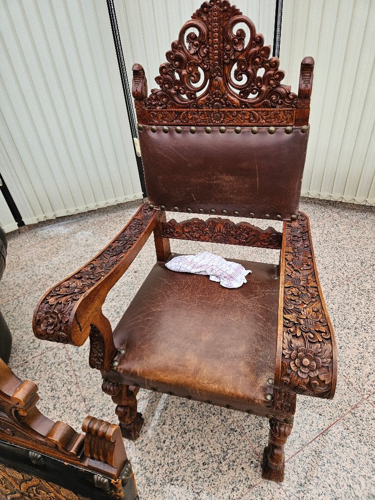 Kasteel stoel, Enlèvement