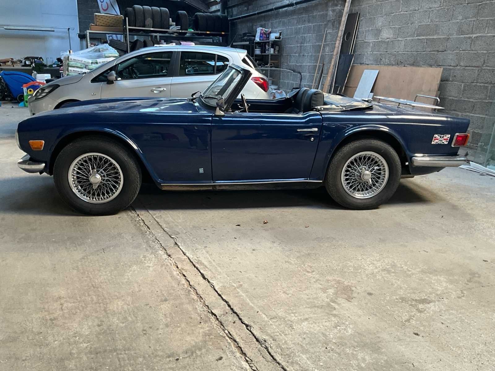 Triumph TR6 Oldtimer, Cabriolet, Triumph, Bedrijf, Te koop
