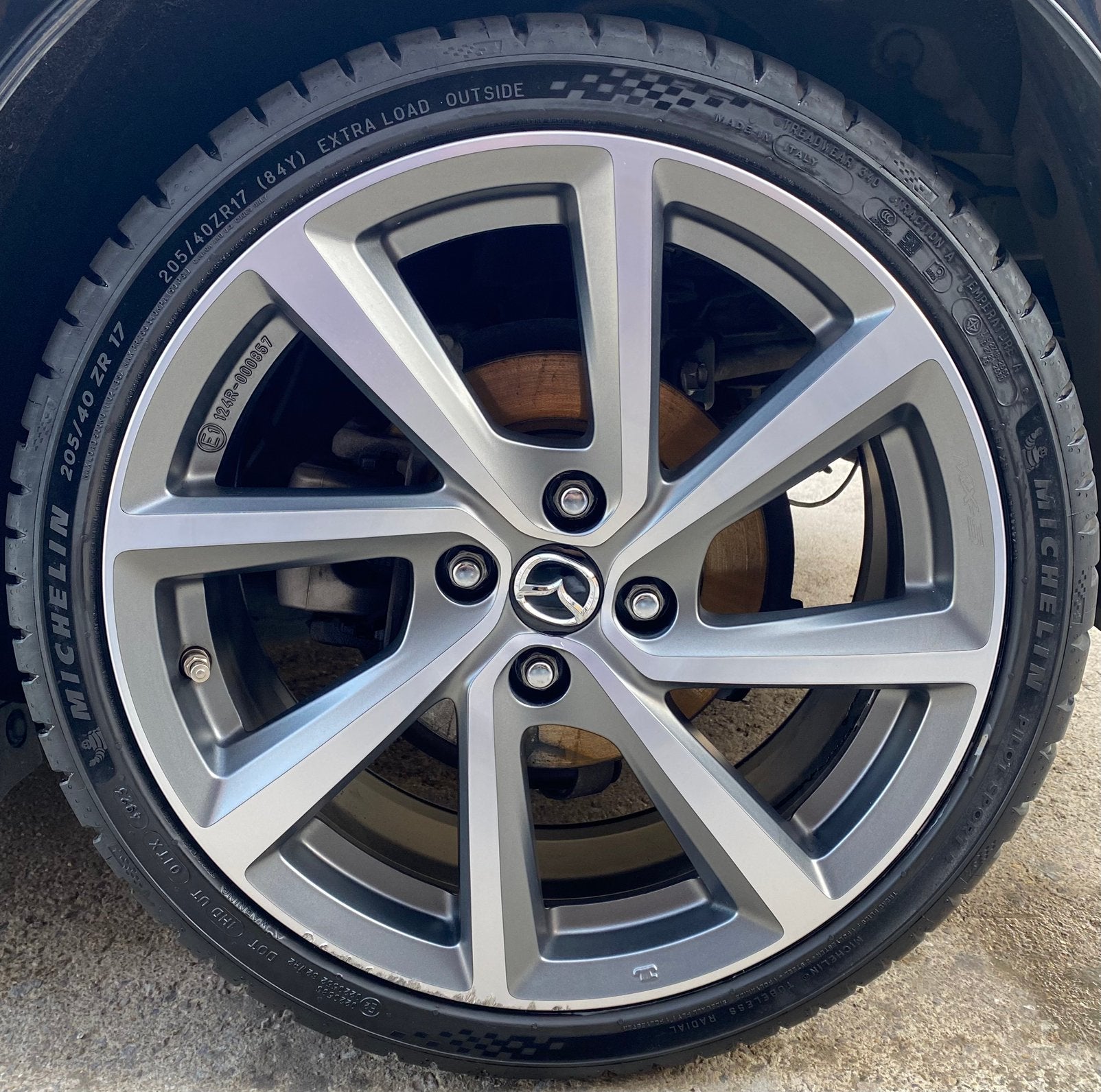 Originele Mazda MX-5 velg., Auto-onderdelen, Banden en Velgen, Ophalen, 17 inch