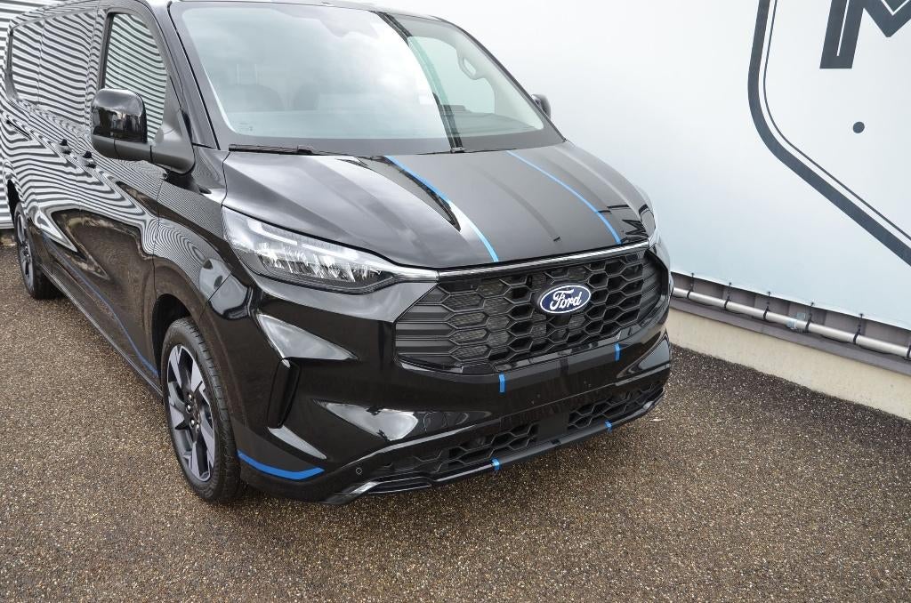 Ford Transit Custom- SPORT- Automaat- ACC- Nieuw- 39990+BTW, Autos, Détection des panneaux routiers, Achat, Euro 6, Entreprise
