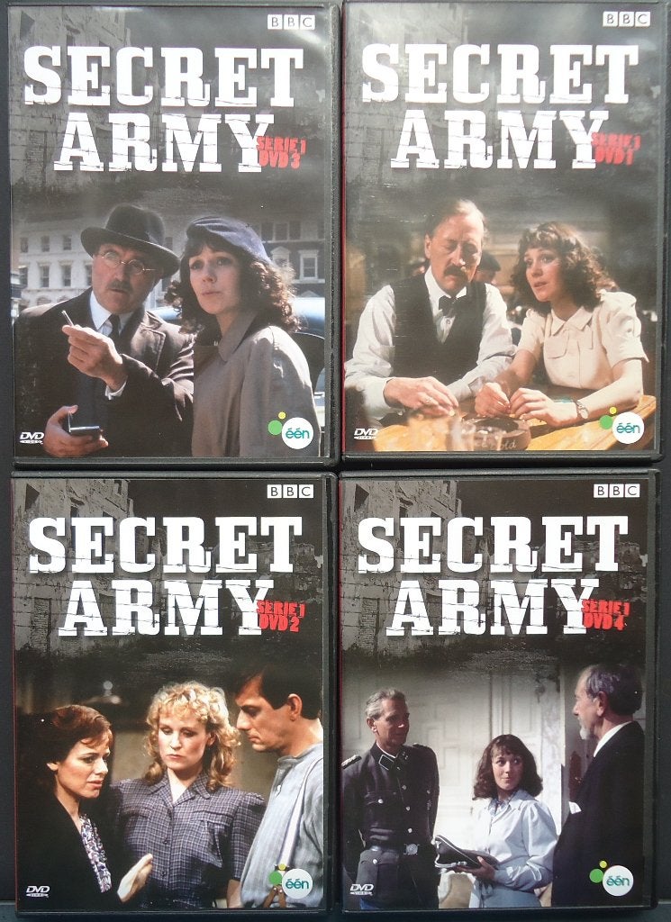 Serie- secret army, 16 afleveringen., Engels, Nederlands, Overige genres, Ophalen of Verzenden