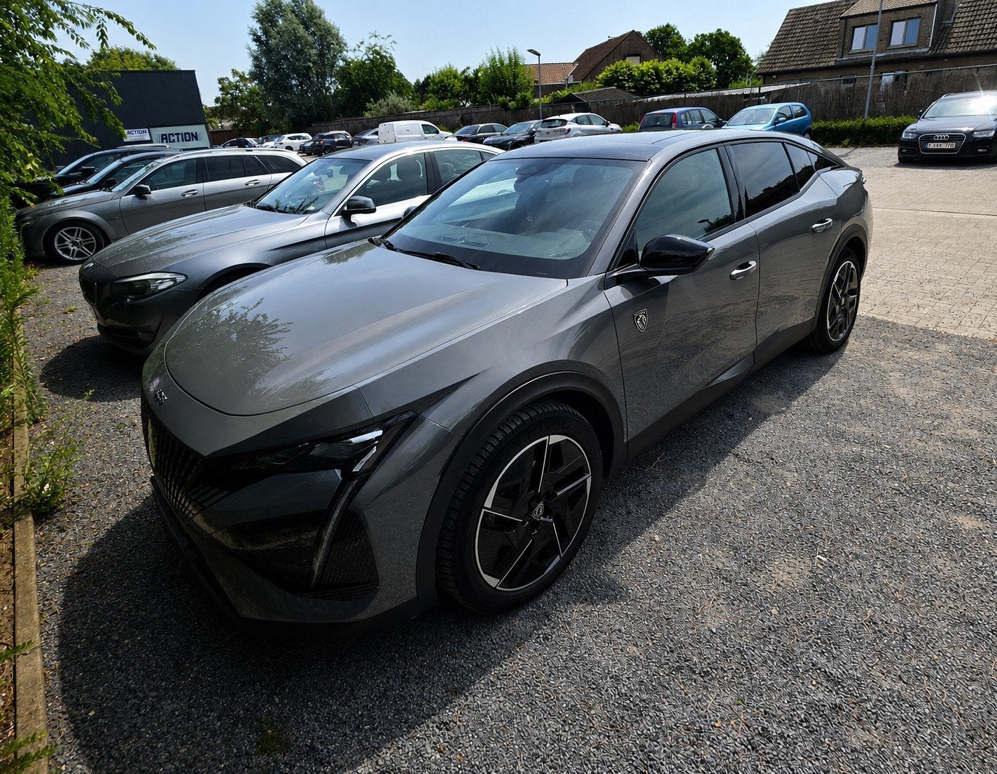 Peugeot 408 GT hybride rechargeable — Option complète ! ! !, Autos, Cuir, Argent ou Gris, Achat, Euro 6
