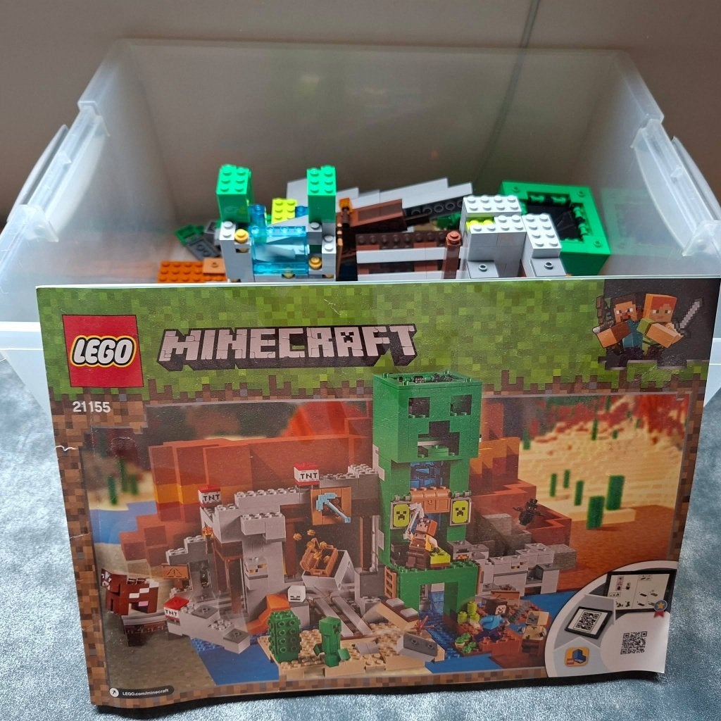 LEGO Minecraft - creeper, Kinderen en Baby's, Ophalen, Minecraft, Lego, Zo goed als nieuw