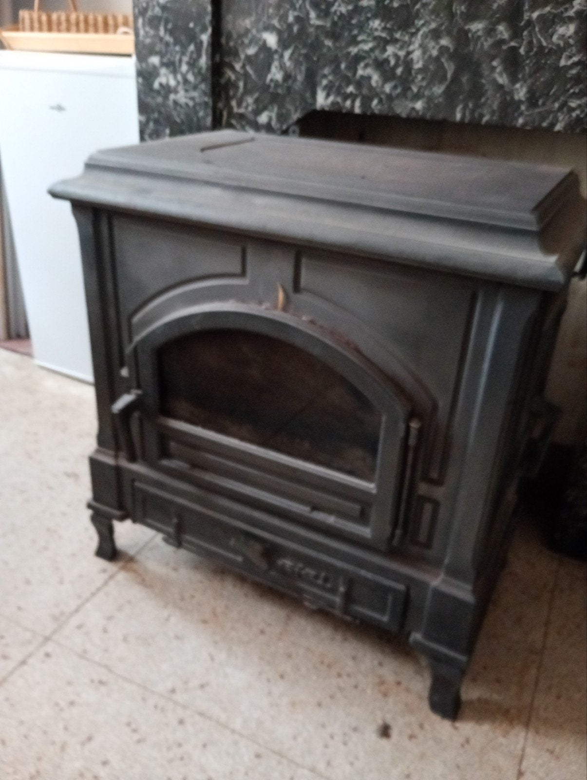 houtkachel allesbrander, Huis en Inrichting, Ophalen, Gebruikt, Hout, Allesbrander
