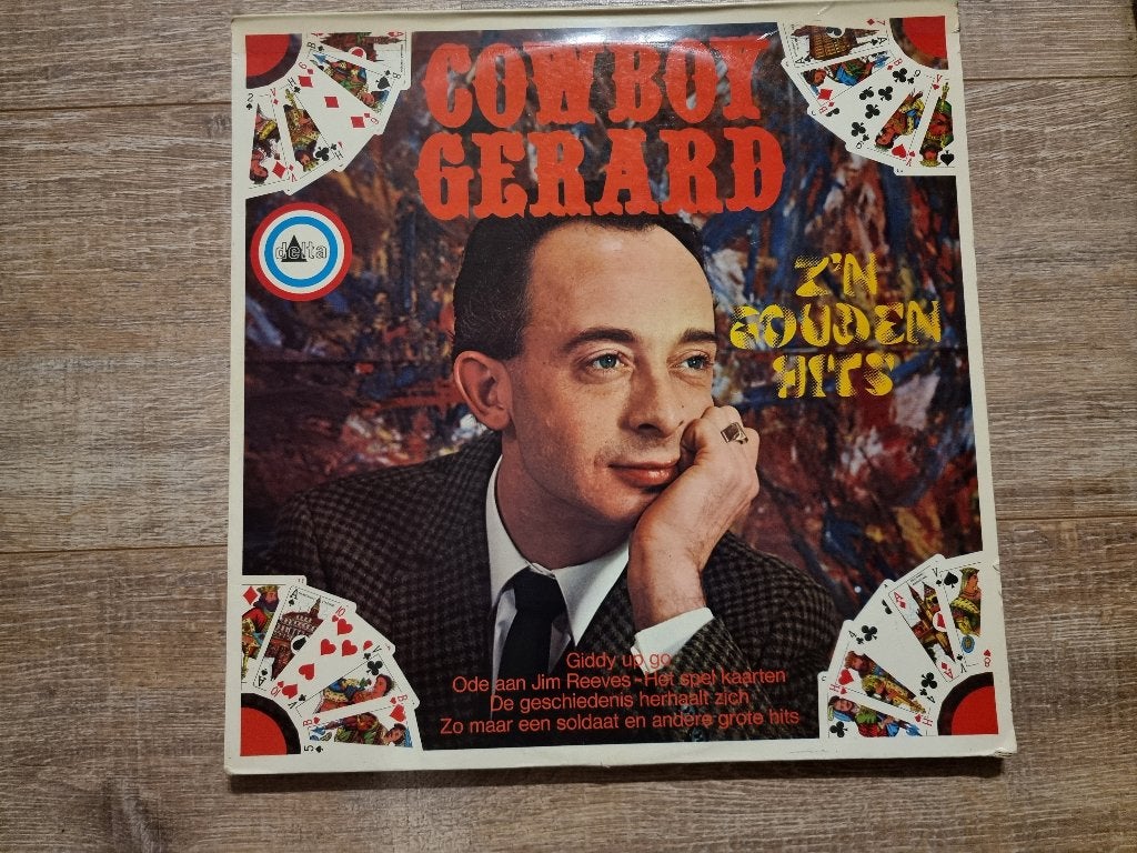 LP Cowboy Gerard – Z'n Gouden Hits, Cd's en Dvd's, LP, Gebruikt, Ophalen of Verzenden, Pop