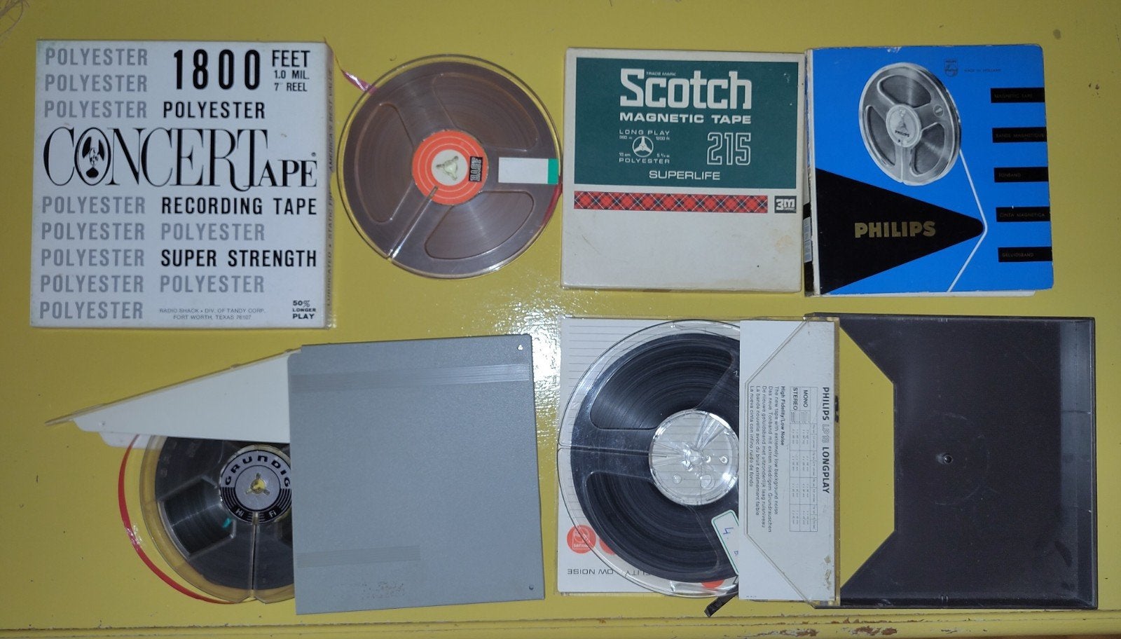 6 bespeelde bandrecorder tapes, Audio, Tv en Foto, Bandrecorder, Ophalen, Onderdeel, Met banden