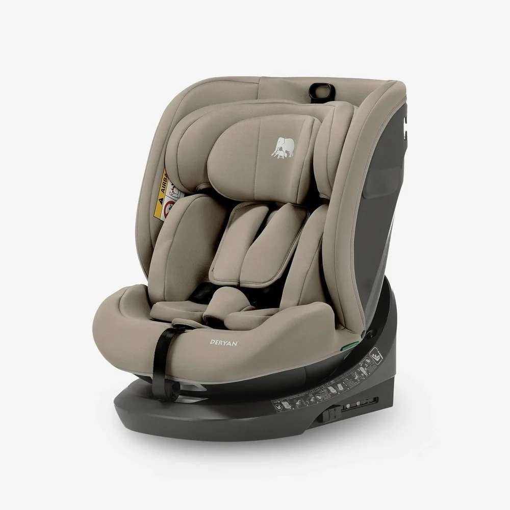 DERYAN Cassie Luxe Autostoel 0-36 kg - ISOFIX - Truffle, Autres marques, Enlèvement ou Envoi, Comme neuf, 9 à 36 kg