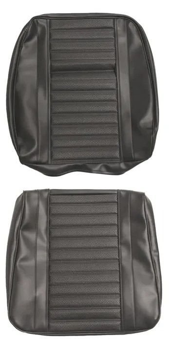 Volvo Bekleding Amazon stoelhoes zwart vinyl zitting en rug, Enlèvement ou Envoi, Neuf, Volvo