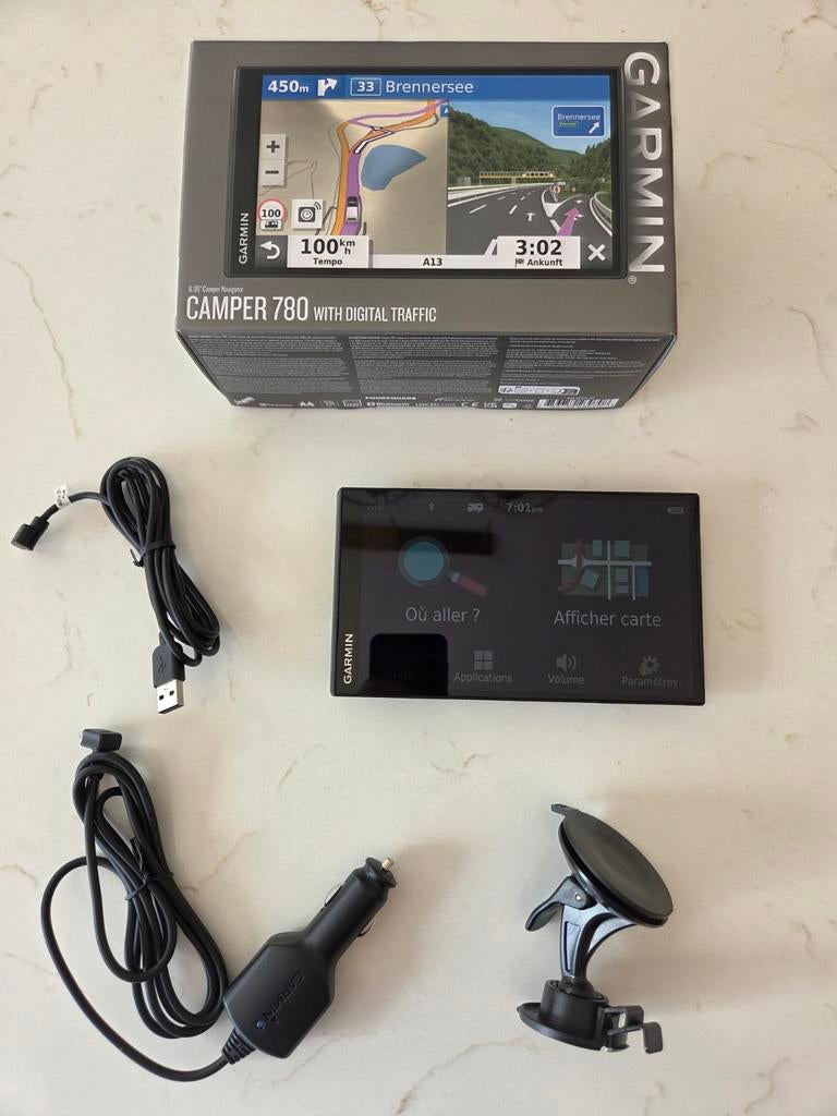 GPS Garmin Camper 780 MT-D, Caravans en Kamperen, Ophalen of Verzenden