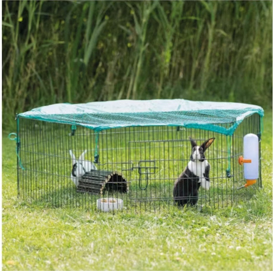 Trixie Ren voor konijn of cavia met veiligheidsnet, Ophalen