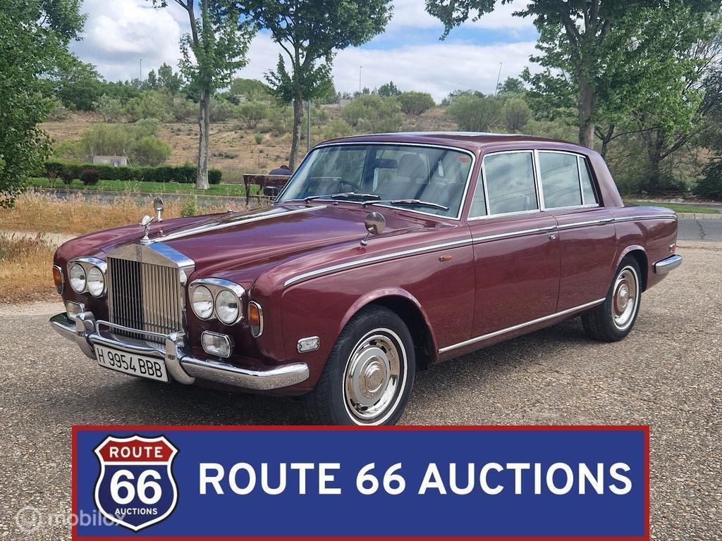 Rolls-Royce Silver Shadow | 1973 | Route 66 Auctions, Auto's, Oldtimers, Bedrijf, Te koop, Rolls-Royce, Benzine, Overige carrosserie