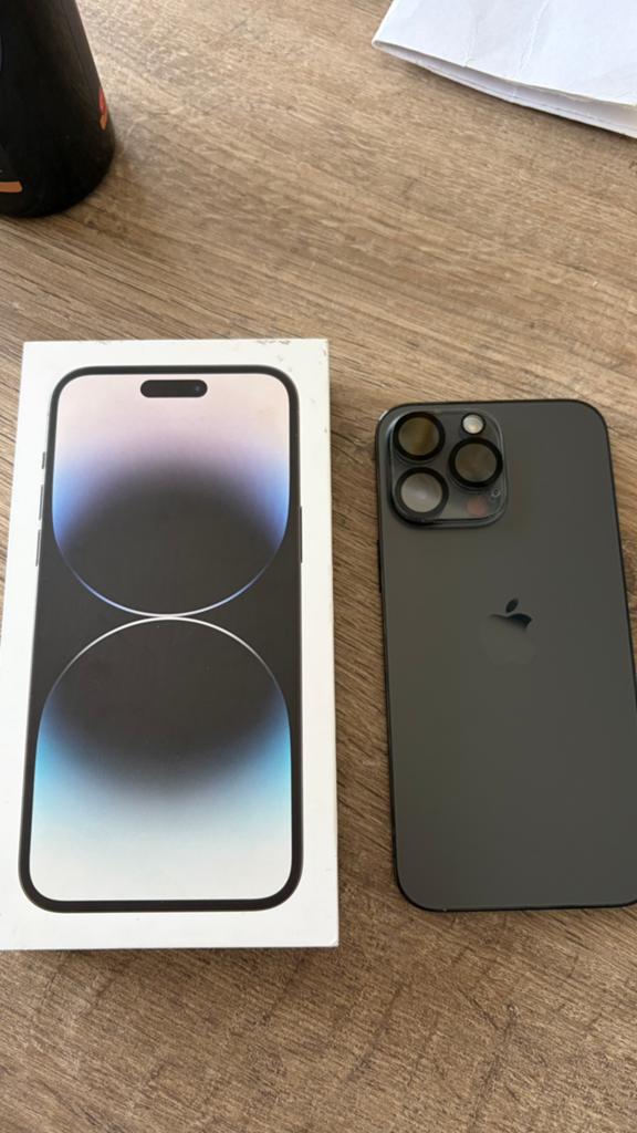 Iphone 14 pro max 128gb noir, Enlèvement, Comme neuf, Noir, IPhone 14