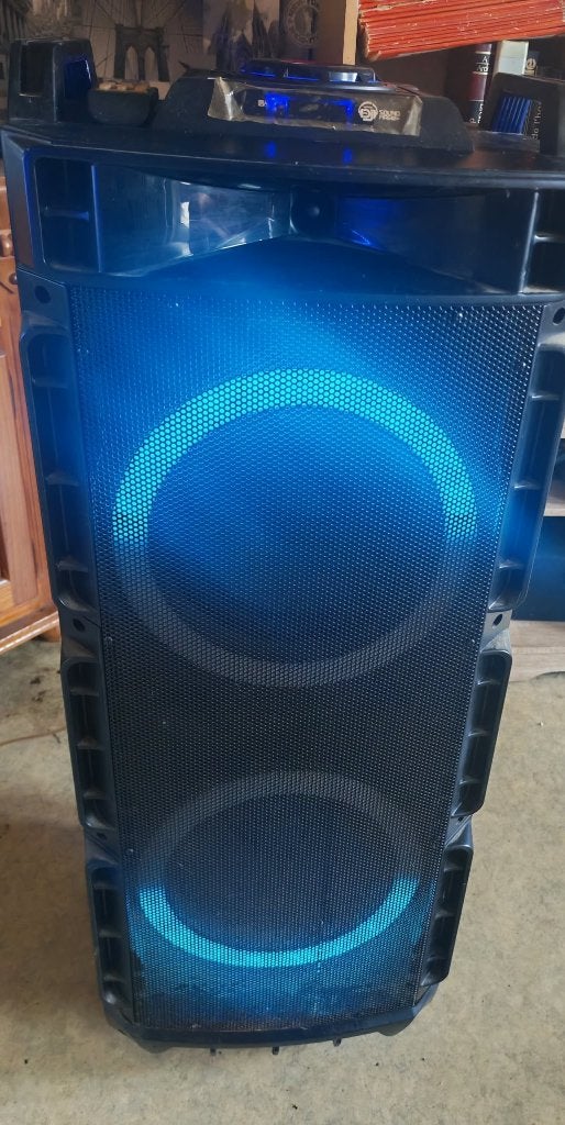 Enceinte Sono Portable Sound Magic 800W - Vidéo dispo, Autres marques, Enlèvement, Utilisé, Enceinte colonne