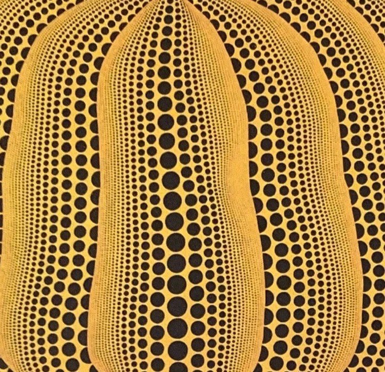 Yayoi Kusama : lithographie 40 par 50 cm. Vendue encadrée, Enlèvement ou Envoi, Lithographie