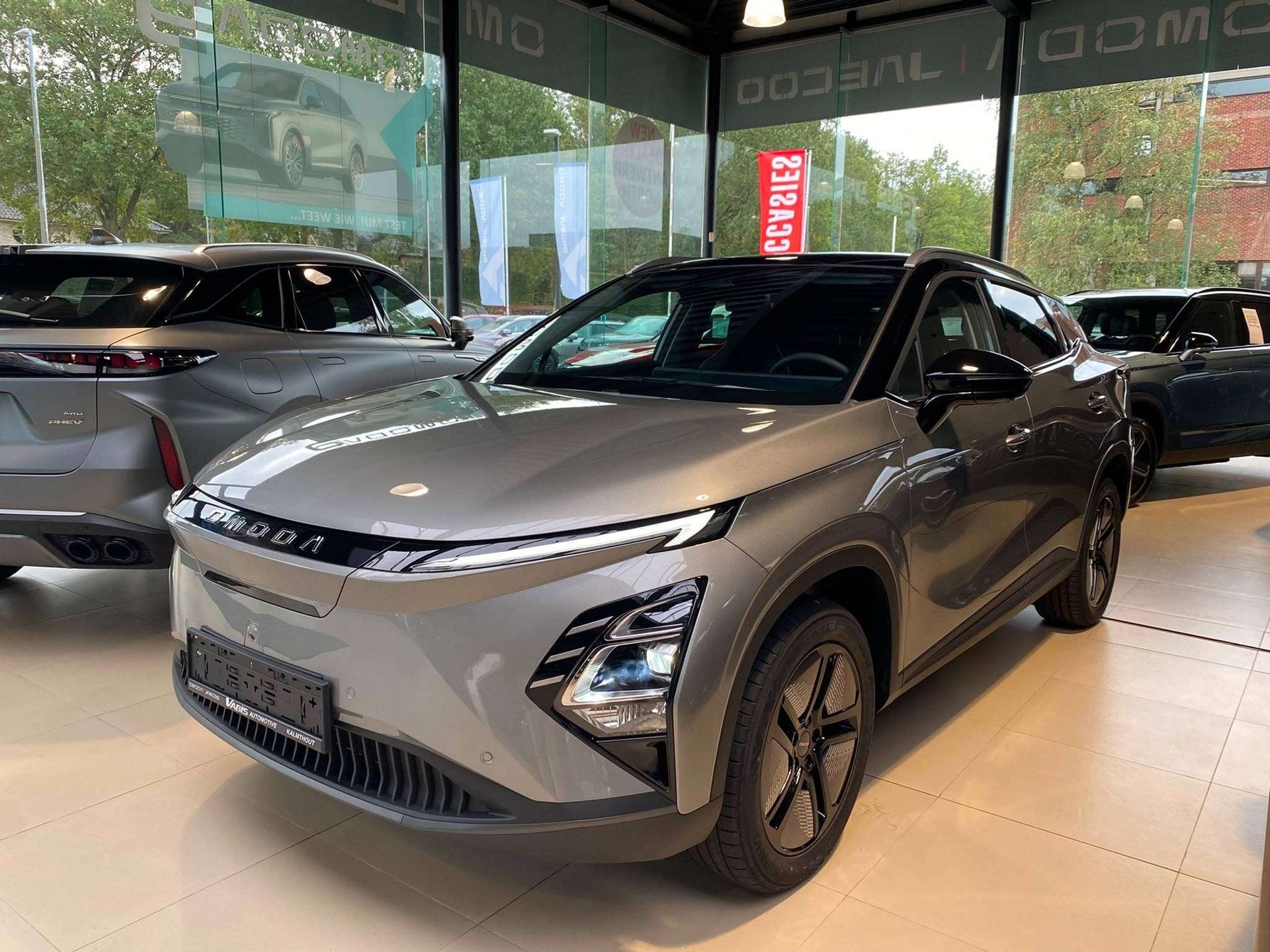 Omoda 5 EV PREMIUM 61 KWH 540 CAMERA/CARPLAY/.. 7 JAAR GAR, Autos, Neuf, Argent ou Gris, Achat, Entreprise