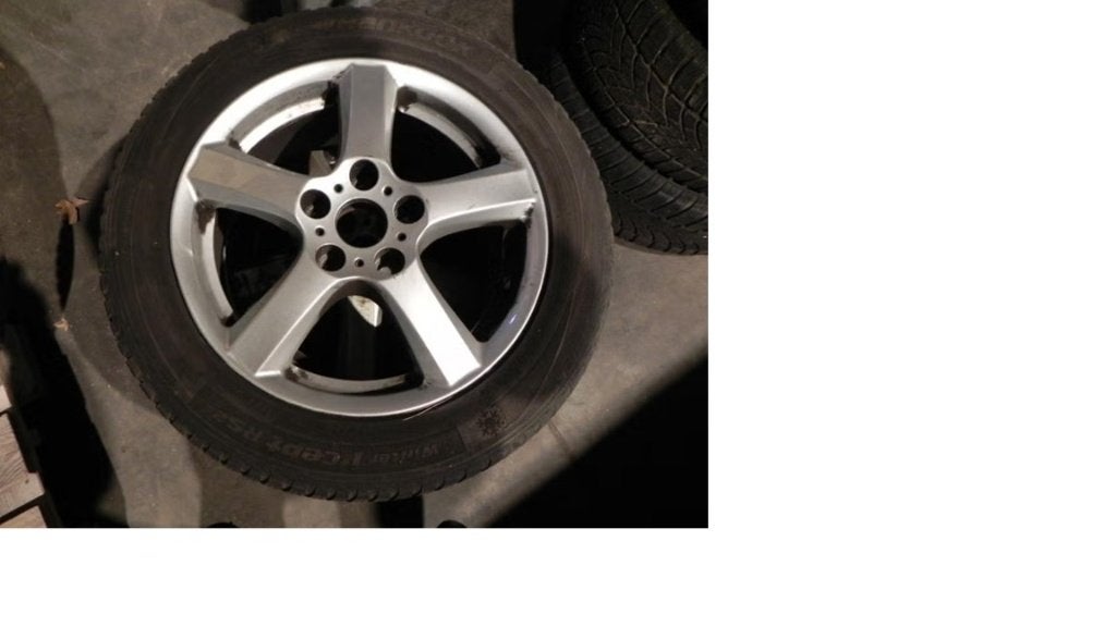 Banden + licht met velg winter en zomer, Enlèvement