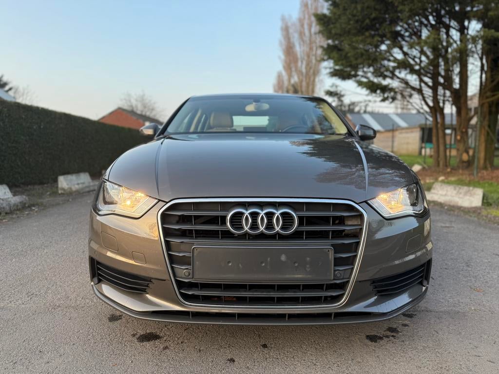Audi a3 | 2.0TDI | Sedan | Ac | Navi | 2014 | Garantie |, Auto's, Audi, Bluetooth, Euro 5, Bruin, Leder en Stof