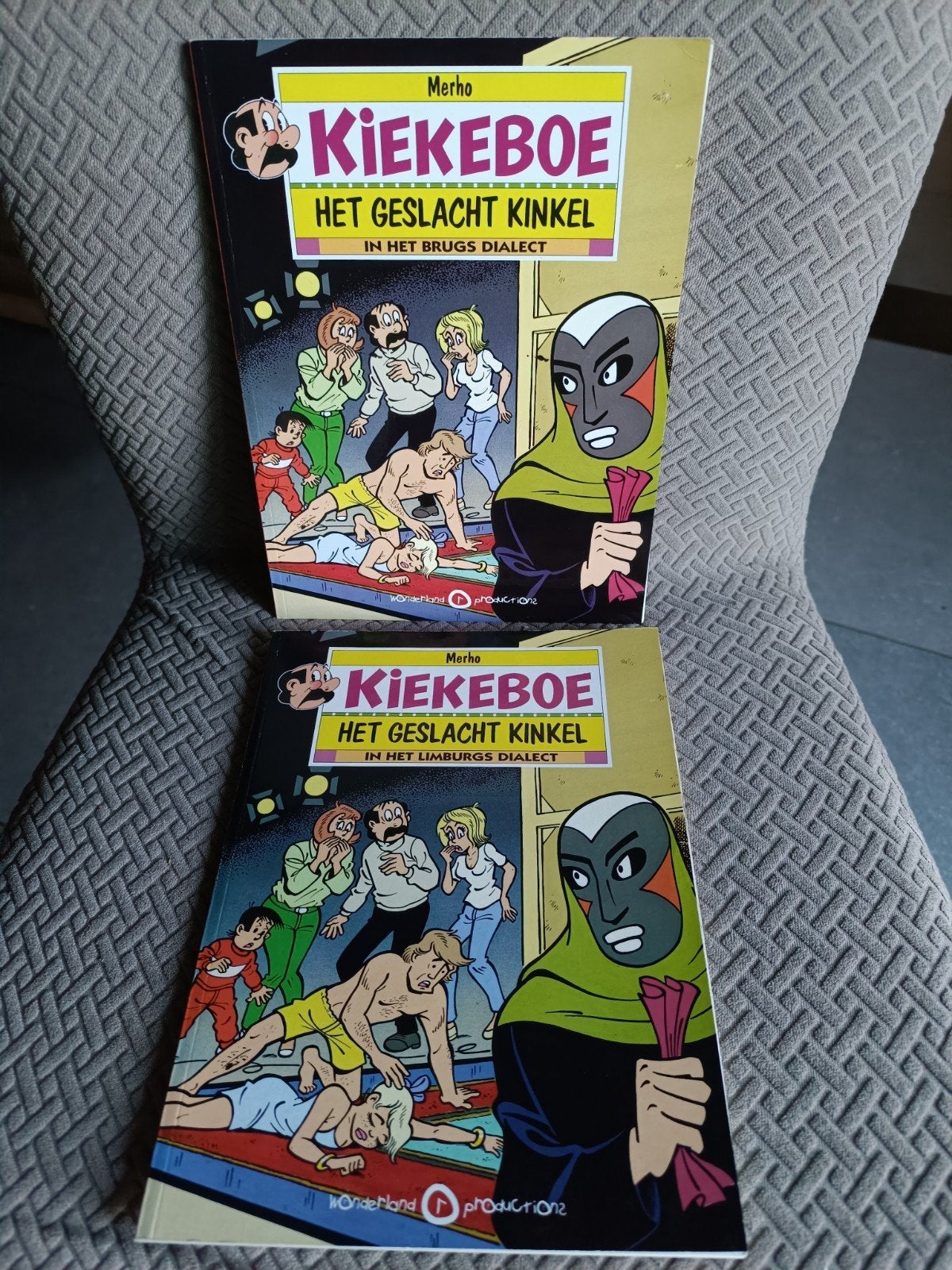 2 x Dubbel Kiekeboe in dialect, Boeken, Ophalen of Verzenden