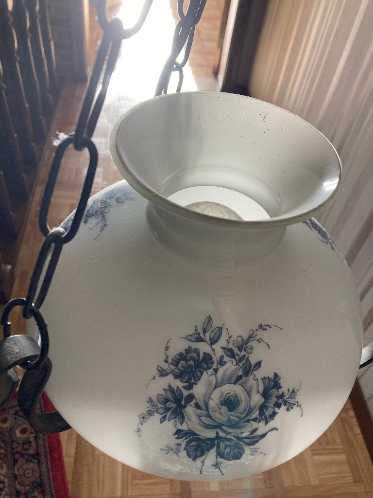 Luster, Ophalen, Glas