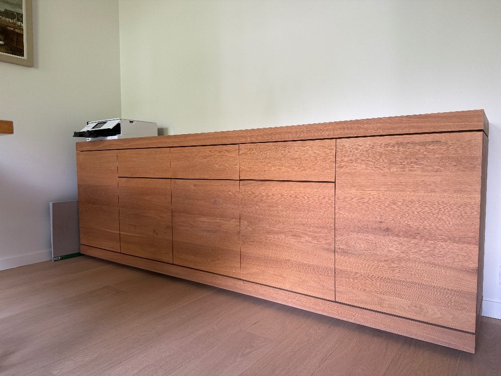 Buffetkast Ethnicraft, Huis en Inrichting, Kasten | Buffetkasten, Ophalen, Gebruikt, Met deur(en), Eikenhout