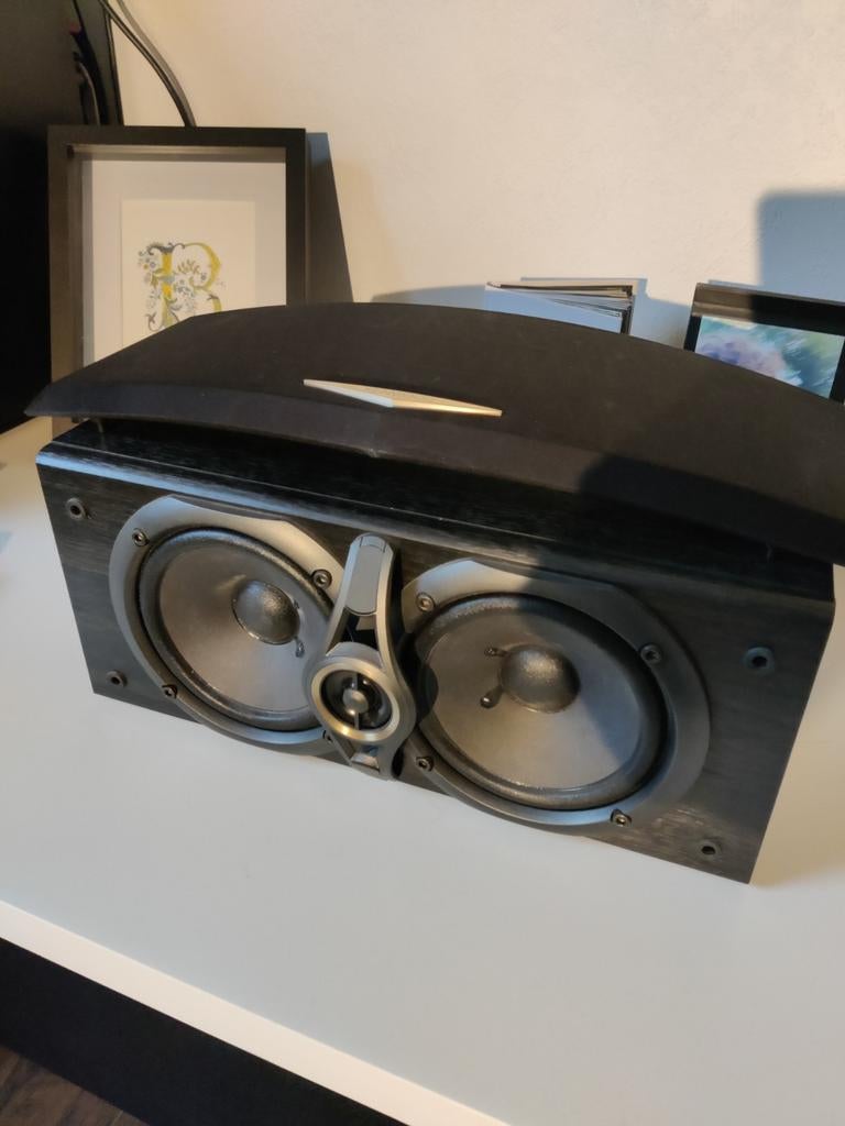 Haut-parleur central Kenwood S-C700, TV, Hi-fi & Vidéo, Enceintes, 60 à 120 watts, Comme neuf, Enlèvement, Haut-parleur central