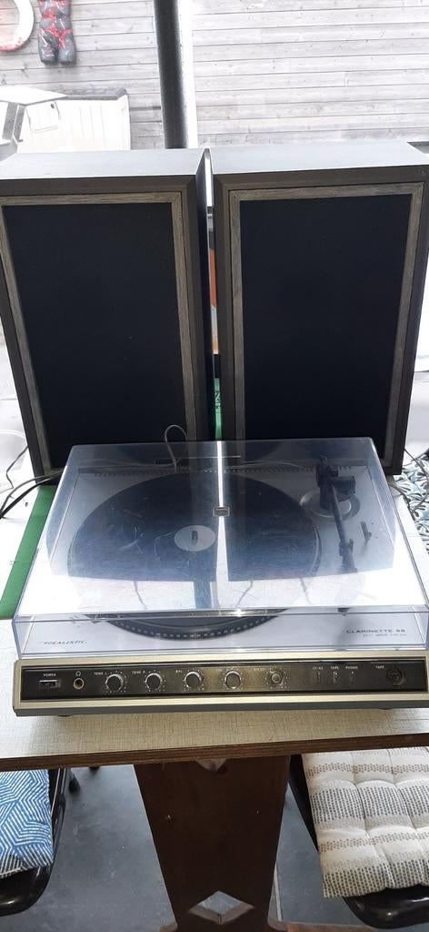 platenspeler realistic, Audio, Tv en Foto, Platenspelers, Ophalen, Platenspeler