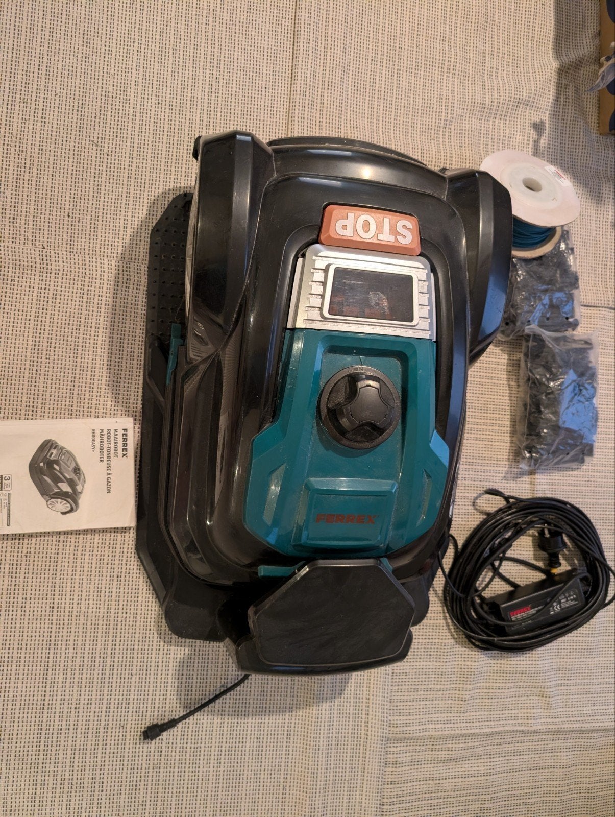 ferrex r800 easy+ robotmaaier, Jardin & Terrasse, Enlèvement, Utilisé, Moins de 20 cm, Ferrex