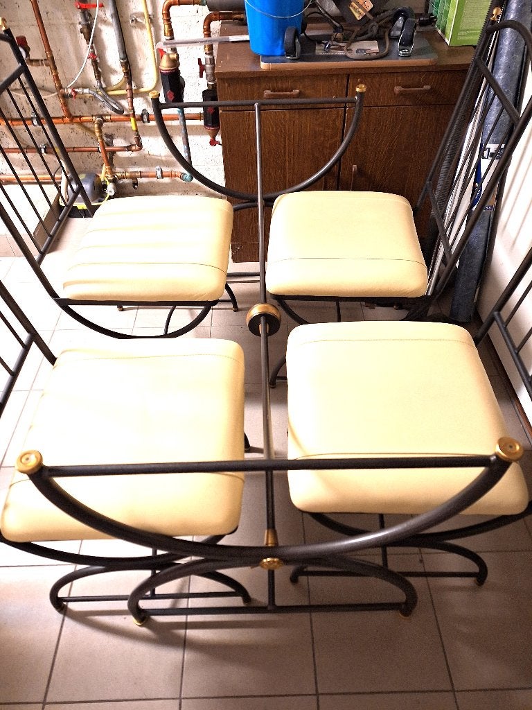Table à manger avec 6 chaises, Maison & Meubles, Tables | Tables à manger, Comme neuf, 50 à 100 cm, 150 à 200 cm, Cinq personnes ou plus