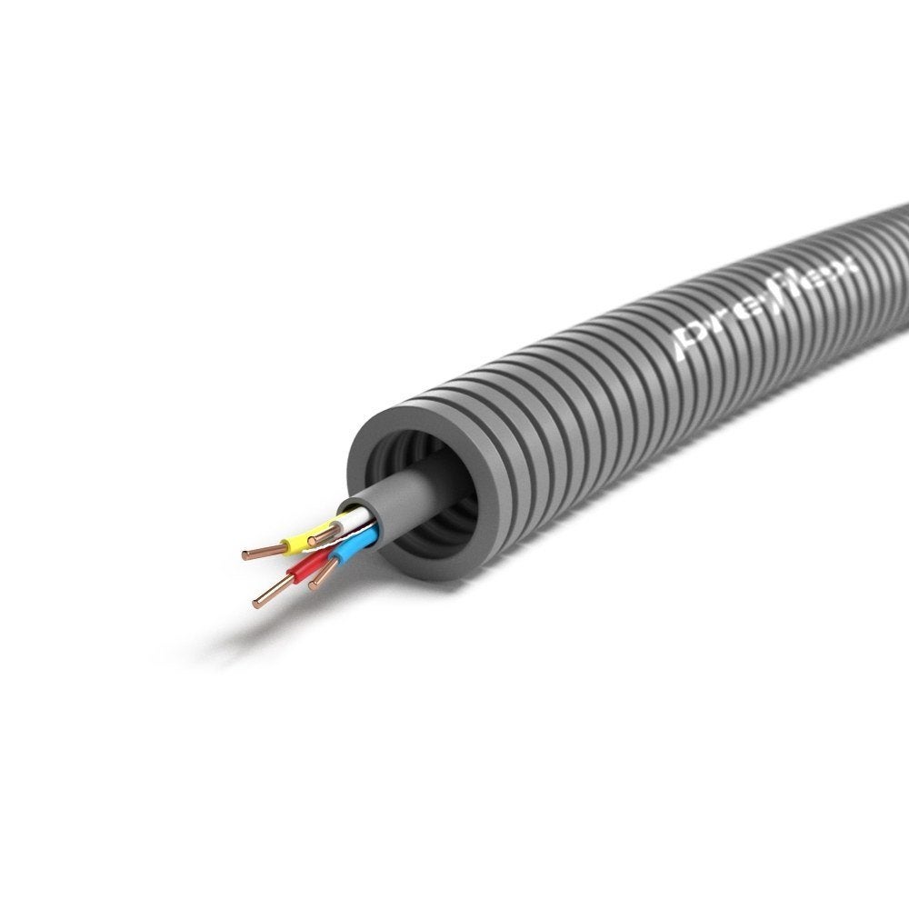 Flexpijp 5/8 + SVV 4x0.8 signaalkabel 16mm (100 mete), Envoi