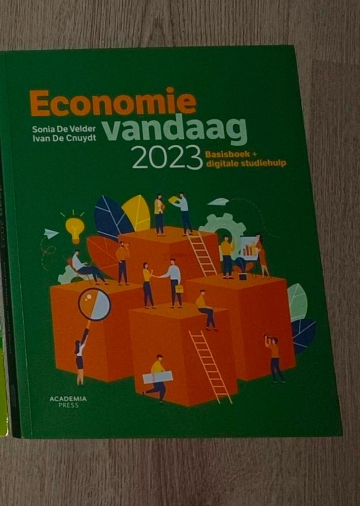 Economie vandaag 2023, Boeken, Studieboeken en Cursussen, Ophalen of Verzenden, Zo goed als nieuw