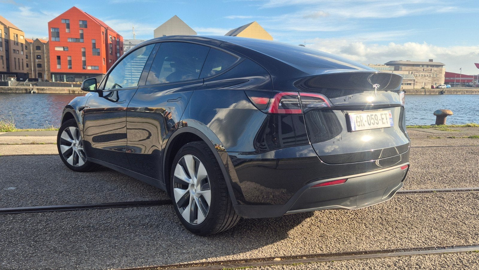 Tesla Model Y Propulsion – Septembre 2023 – 56 000 km, Auto's, Automaat, Zwart, Zwart, Elektrisch