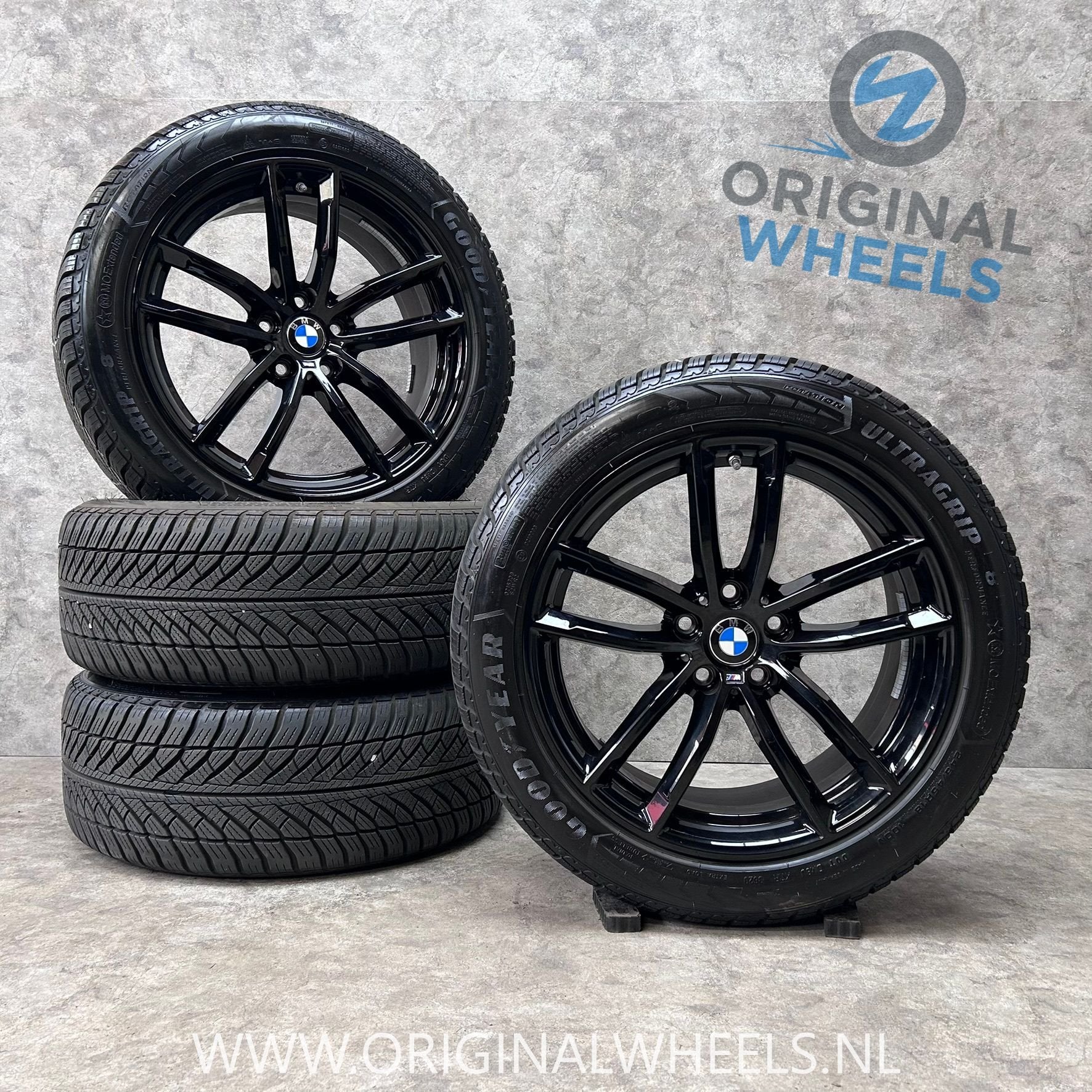 18 inch originele velgen + winterbanden BMW 5 serie G30 G31, Pneus et Jantes, Véhicule de tourisme, -, 18 pouces