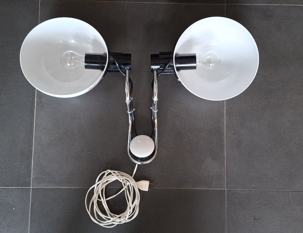 Lampe murale design Libellule Guzzini, Italie 1970 et autres, Enlèvement