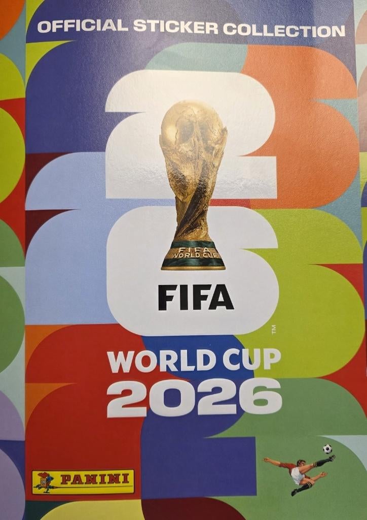 Panini WorldCup WK 2026: Stickers ruilen, Verzamelen, Ophalen of Verzenden, Nieuw, Sport