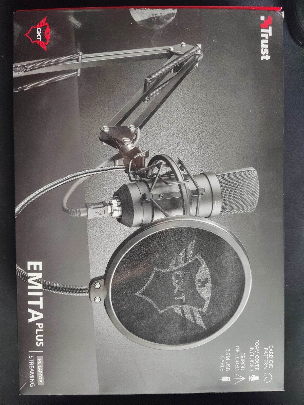 Trust GXT 252+ streaming microphone, Ophalen of Verzenden